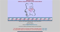 Desktop Screenshot of danvilledyslexiacenter.org